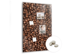 Lousa Magnética Grãos De Café Para O Escritório Espelharte (60x90 Cm)