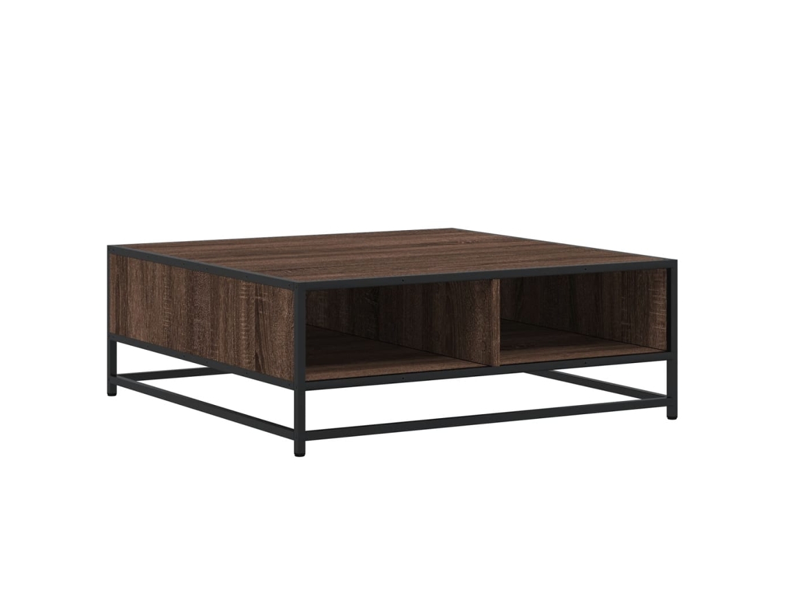 Coffee Table, Coffee Tables Vidaxl Marrom Madeira Processada (80 X 80 X 30 Cm)