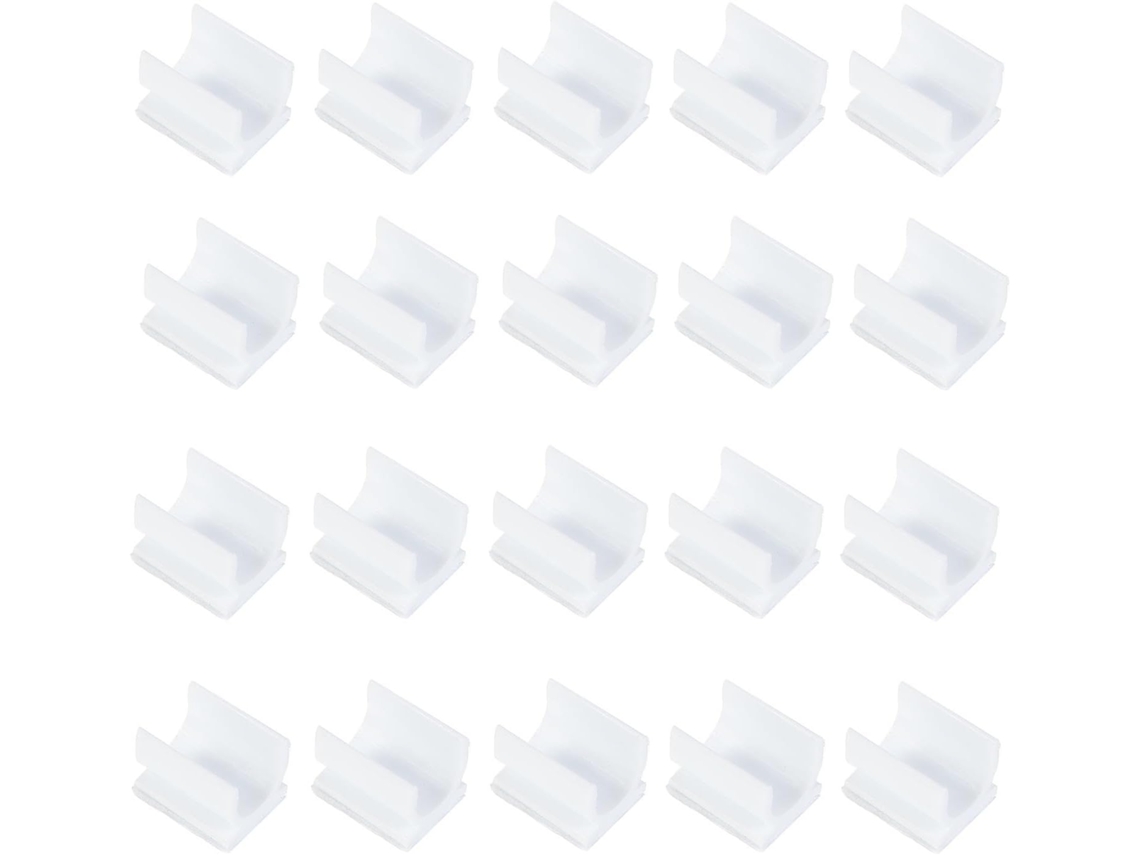 100-clipes Adesivos De Plástico Para Canetas, Porta Lápis De 1cm Diâmetro, Adequados Para Decoração Escolar E De