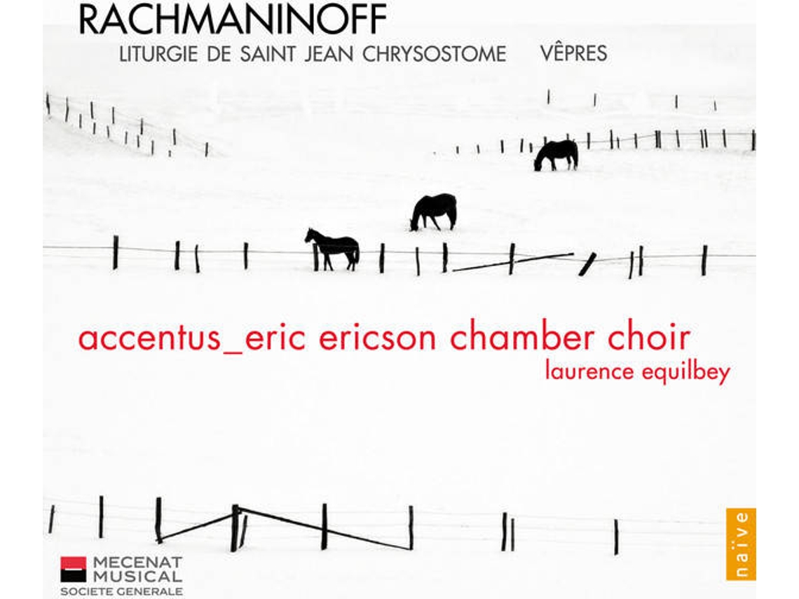 CD Rachmaninoff – Accentus _ Eric Ericson Chamber Choir, Laurence Equilbey - Little Worlds (1CDs)