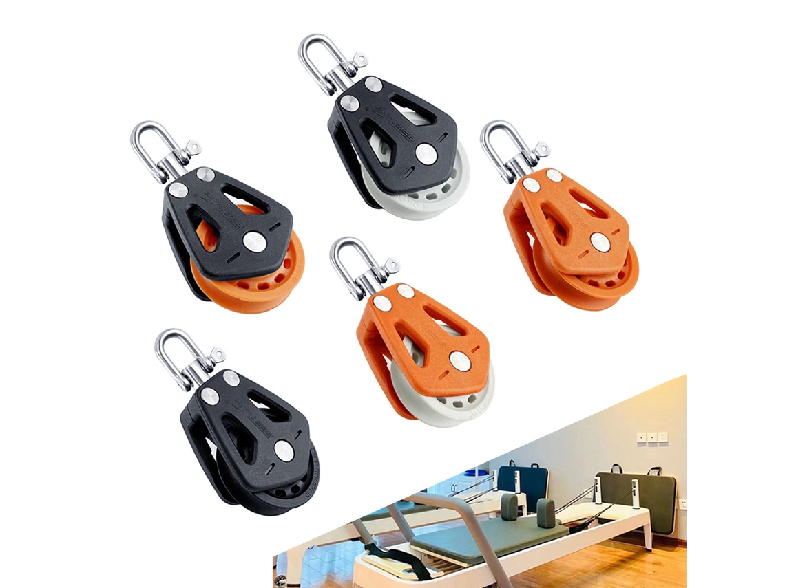Polia de Vela Nylon com Rotação 360 Graus para Barco S/MARCA