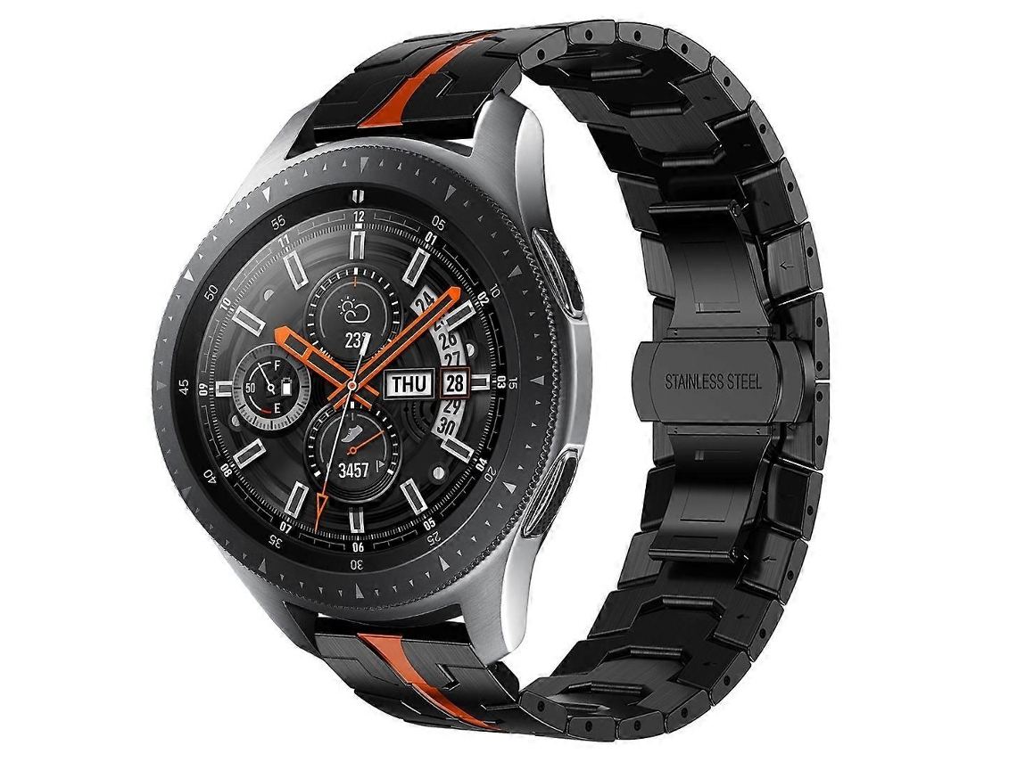 Pulseira De Metal Resistente Em Aço Inoxidável Para Samsung Galaxy Watch 46mm