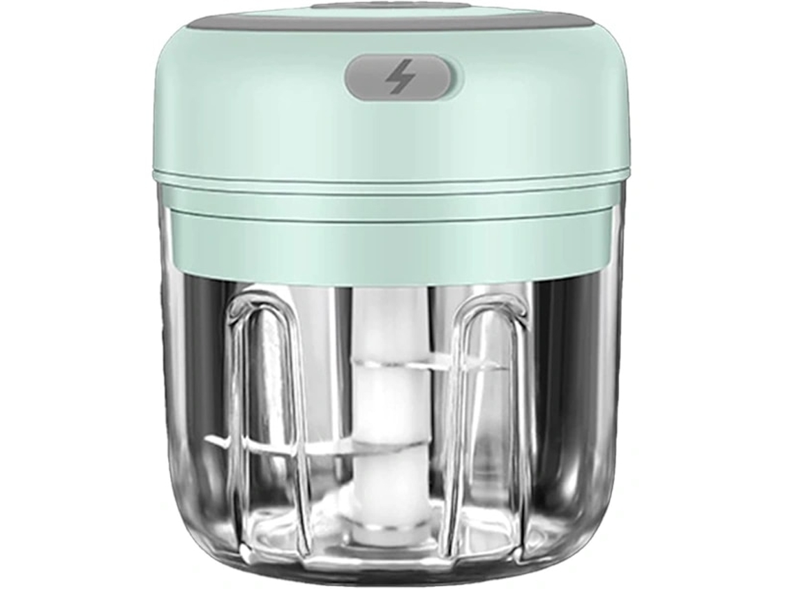 Mini Picador De Alho Elétrico, 250 Ml