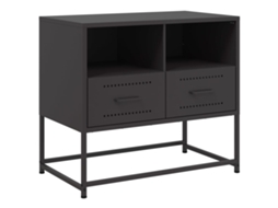Móvel de Tv 68x39x60,5 Cm Aço Preto MAISON EXCLUSIVE