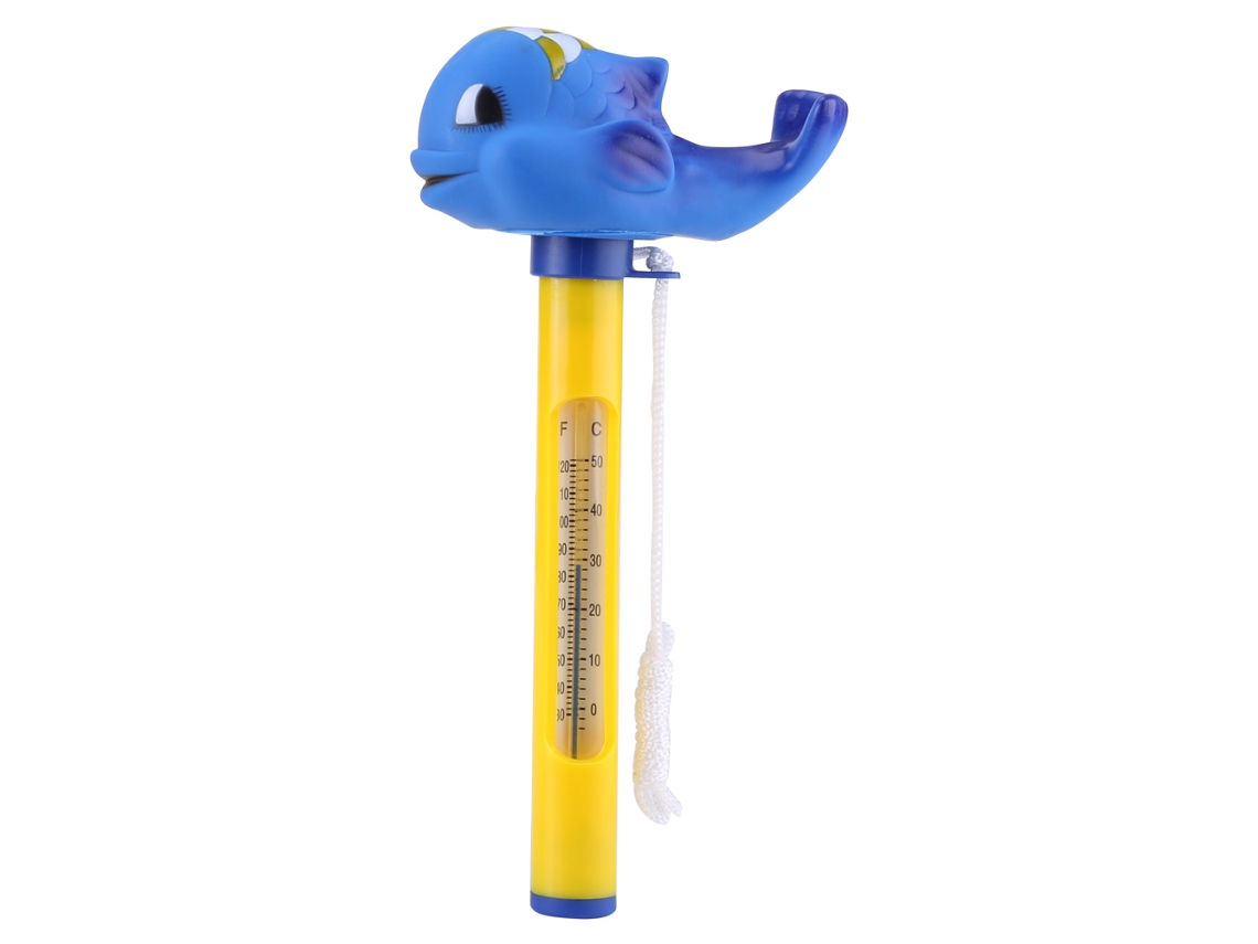 Termômetro Analógico em Aço Inox 110 Mm AQUAFORGE para Piscinas, Spas