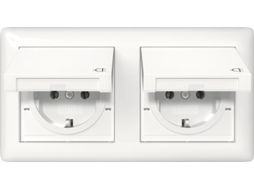 415803 Conjunto Schuko Kd Estrutura Ip44 Gira (415803)