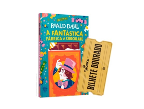 Livro Fantastica Fabrica De Chocolate, A de Roald Dahl (Português)