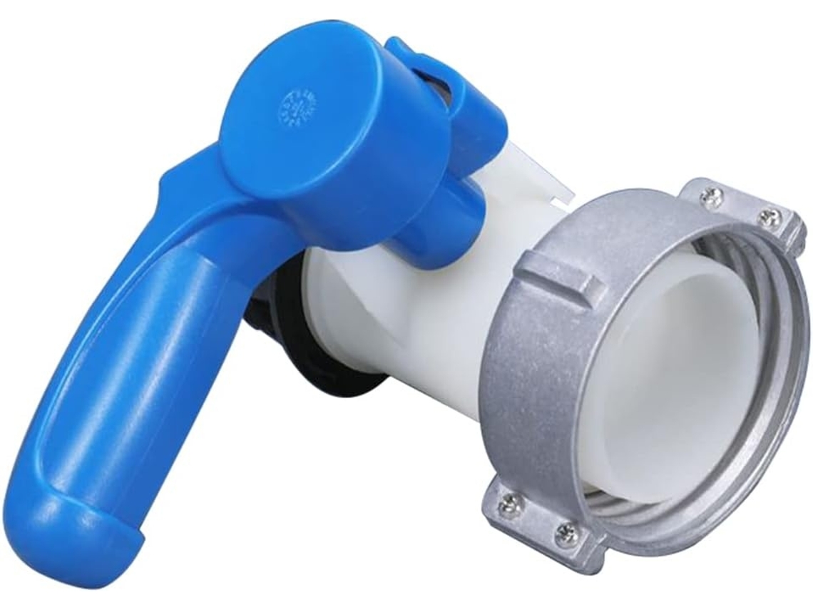 Adaptador Ibc, Tanque De Água, Torneira De Tanque Adaptador Universal Dn40 62 Mm Para D, Plástico, Alumínio, Para Torneira E Jardim