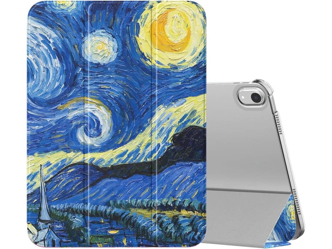 Lurelia Capa Protetora Para Ipad 11ª Geração De 11 Polegadas 2025, Azul