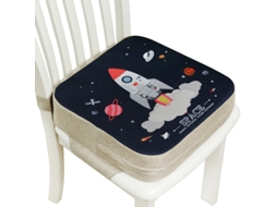 Assento Elevatório Almofada Para Bebê Eifson Linho 10cm Espuma - Espaço