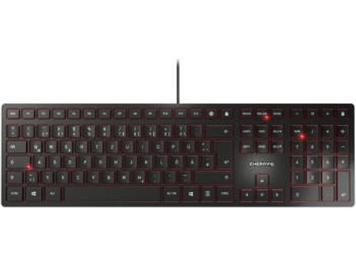 Teclado CHERRY KC 6000 Slim (Com Cabo - Layout UK)