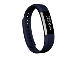 Lurelia Pulseira De Relógio Fitbit Alta, Silicone Com Textura Oblíqua, Tamanho Pequeno, Comprimento Aproximado 18, 5 Cm, Azul Escuro