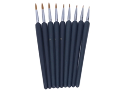 Pincel Multifuncional de Pintura com Linhas Curvas, Pincel para Aquarela, Ferramenta de Desenho Artístico. AQUAFORGE