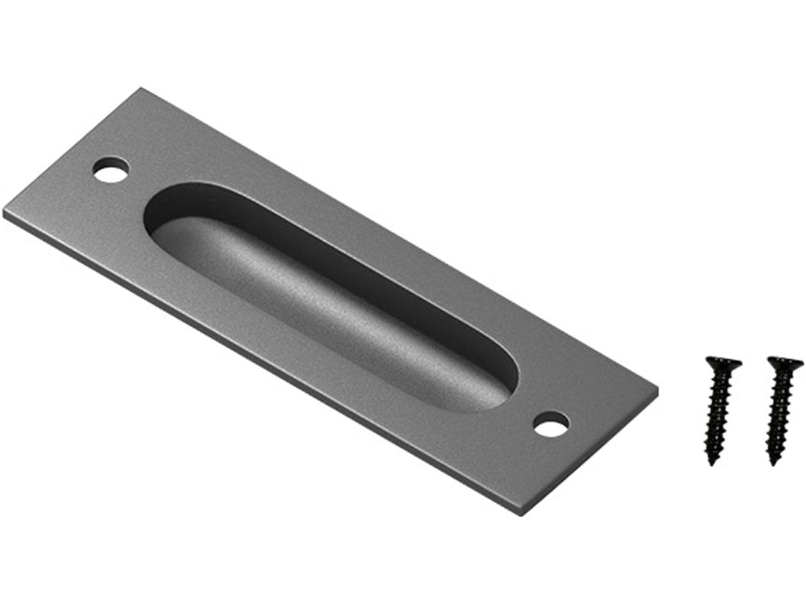 Puxador Para Porta De Correr Com Parafusos, Resistente, Invisível, Com Botões Ocultos Para Armários, Móveis E Guarda