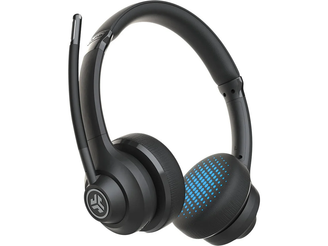 Auscultadores Bluetooth JLAB Go Work (Outlet Caixa Aberta - On Ear - Microfone - Preto)