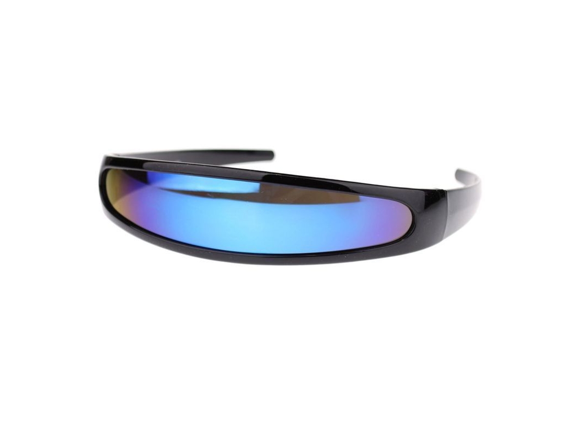 2026 óculos de Sol Futuristas de Festa Carnaval Traje Robô Lentes Personalizadas com Proteção Uv 400