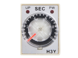 Relé de Tempo H3Y 2 24v Dc, Temporizador de Retardo