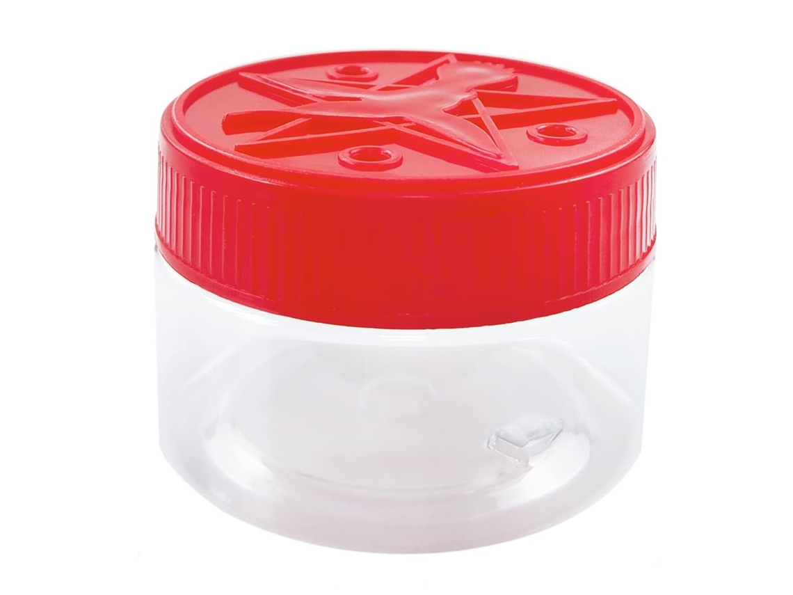 Comedouro de Beija-flor Transparente em Forma de Pentagrama, Durável e para Uso ao Ar Livre