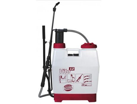 Pulverizador costal para produtos agressivos 12L Prp120Dc RIBITECH