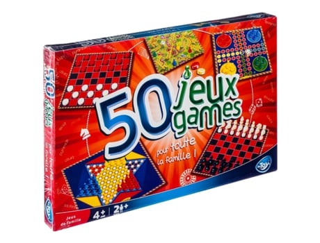Tabuleiro GameBox de 50 jogos BE TOY'S