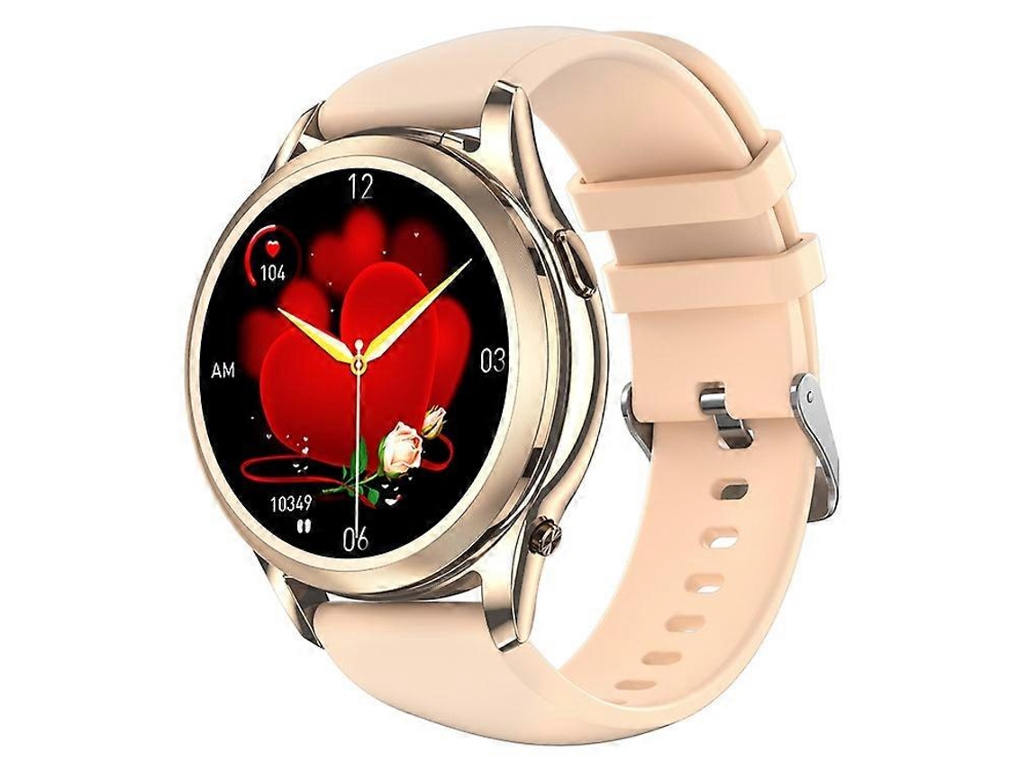 Relógio inteligente feminino X17 TWS 2 em 1 Bluetooth para chamadas e música Monitoramento de frequência cardíaca Bicicleta elétrica Ly