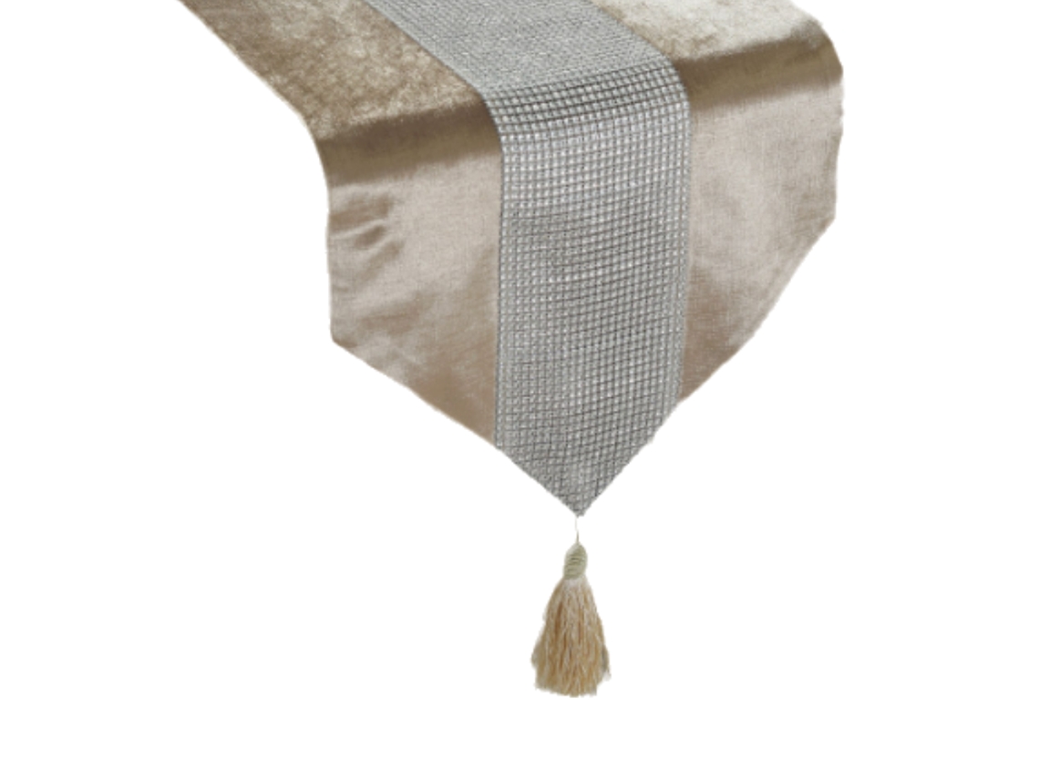 Saia Para Mesa Retangular 33x178cm (com Suspensórios)