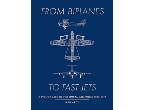 Livro From Biplanes To Fast Jets De Ken Aedy (inglês - Capa Dura)