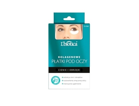Patches De Colágeno Para Os Olhos Que Reduzem Olheiras E Inchaço 3 Pares Lbiotica