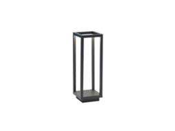 Dark Grey 2.2W Led Home Lanterna com Ip54 Bateria Açafrão ZAFFERANO