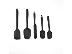 Conjunto De 5 Esptulas De Silicone Para Cozinha Nostalgia88