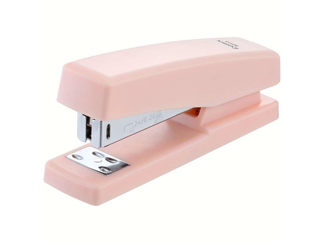 Elysve Grampeador De Mesa Rosa