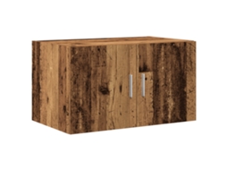 Conjunto 1 Buffet Lateral Rústico Vidaxl Castanho Derivados De Madeira (70 X 42.5 X 40 Cm)