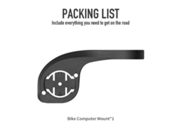 Suporte para Computador de Bicicleta 31.8mm S/MARCA