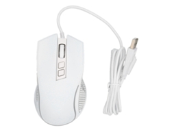 Mouse Gamer com Fio USB 2.0 4 Dpi Ajustáveis RGB Iluminação Design Ergonômico para PC Notebook