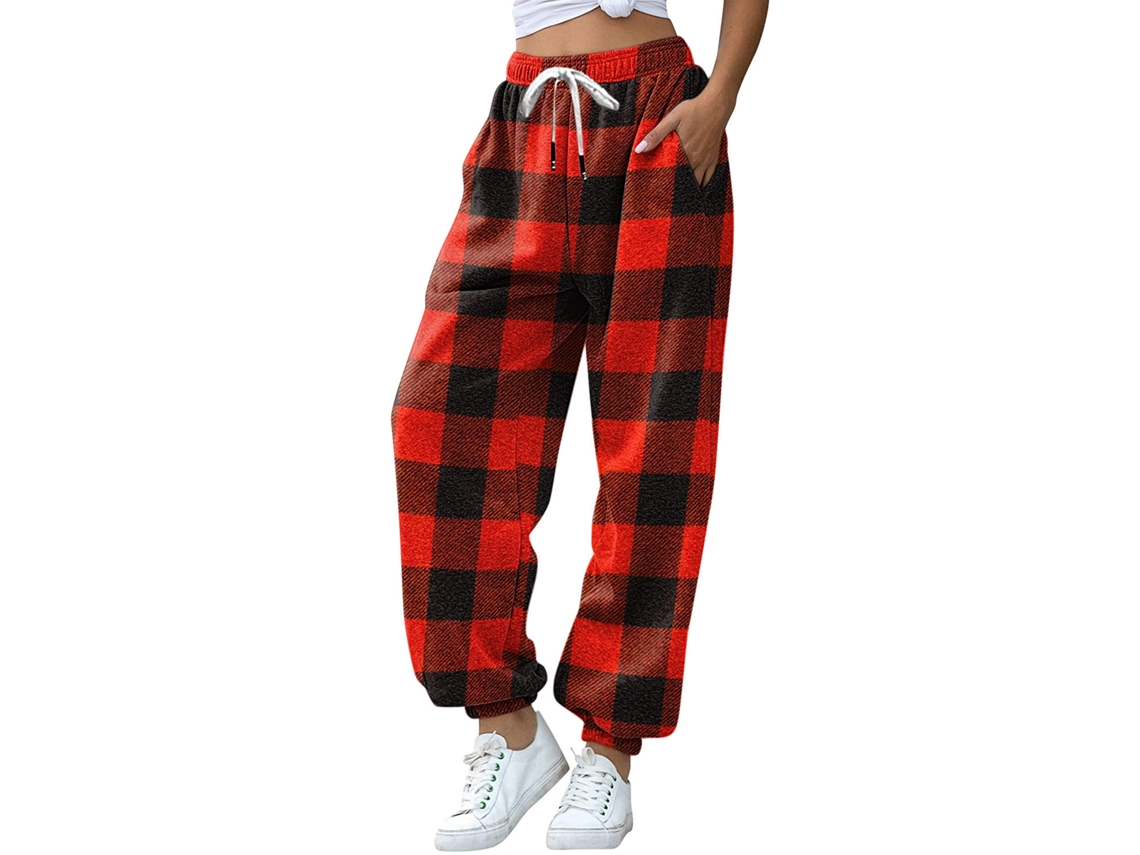 Laxiscreed Pijamas Natalinos Em Conjunto Com Colarinho Redondo E Manga Longa Para Família, Homens M