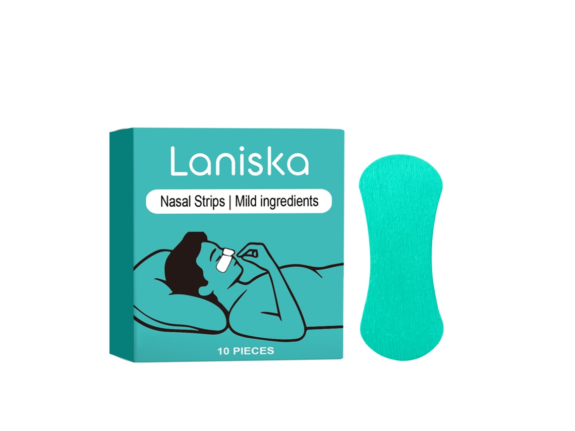 Tiras Nasais Laniska Hortelã Conforto Noturno