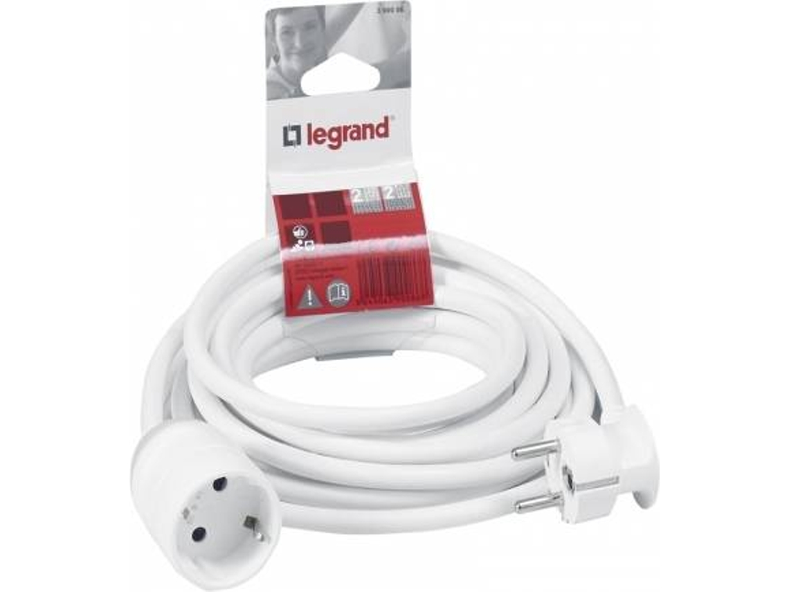 Extensão Schuko 5 Mts Branco