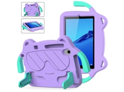 Capa Rígida De Policarbonato Resistente A Impactos Ice Baby Eva Para Tablet Huawei Mediapad M5 Lite 8.0