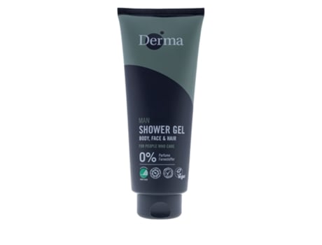 Man 3 Em 1 Gel De Banho, 350ml Derma