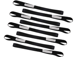 Conjunto De 8 Cintas Amarração Com Laços Macios, 2, 7 X 45, 7 Cm(1, 1/16 X 18 Polegadas), Resistência À Ruptura De 1633 Kg(3600 Lb)
