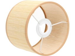 Tambor de Bambu Retrô para Lâmpada E27e14, Pequeno, Elegante e Durável, para Escritório Ou Estudo. SFUSHOS