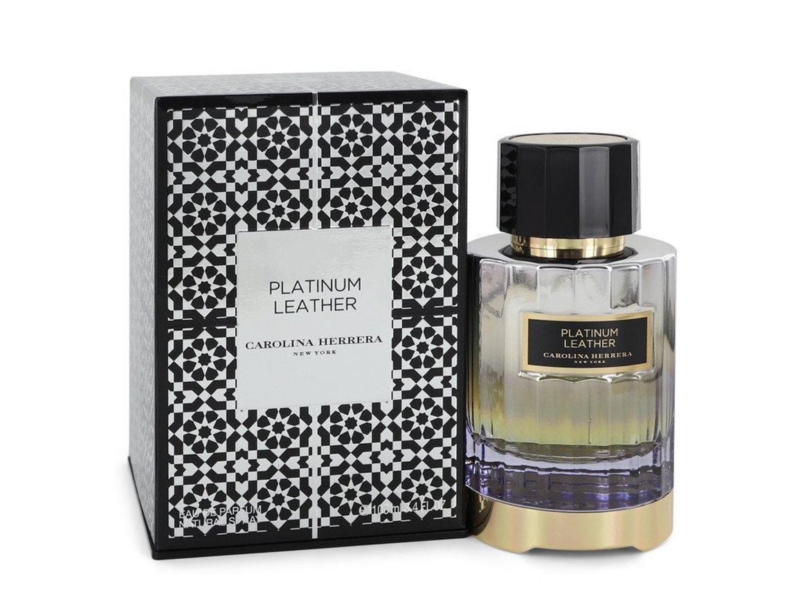 Eau De Parfum Platinum Leather by Carolina Herrera Spray (Unisex) 3.4 oz (100 ml)