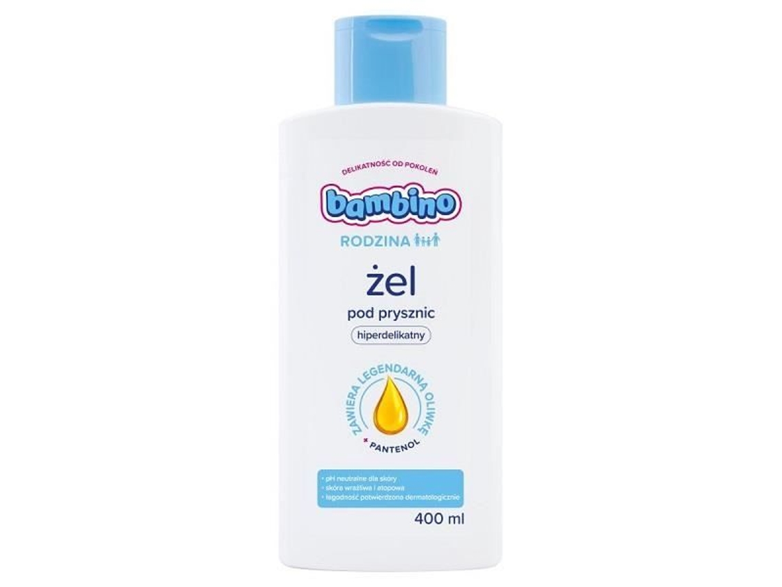 Rodzina Żel Pod Prysznic Hiperdelikatny 400ml Bambino