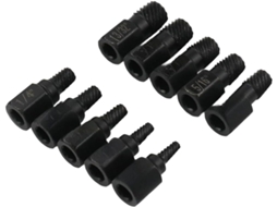 Extrator De Parafusos, Conjunto De 10 Peças Para Parafusos Quebrados E Espanados, Kit De Ferramentas Para Remoção