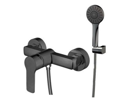 Monomando Ducha Cabel Black Cb.3642013.bk Buades Griferias Clever