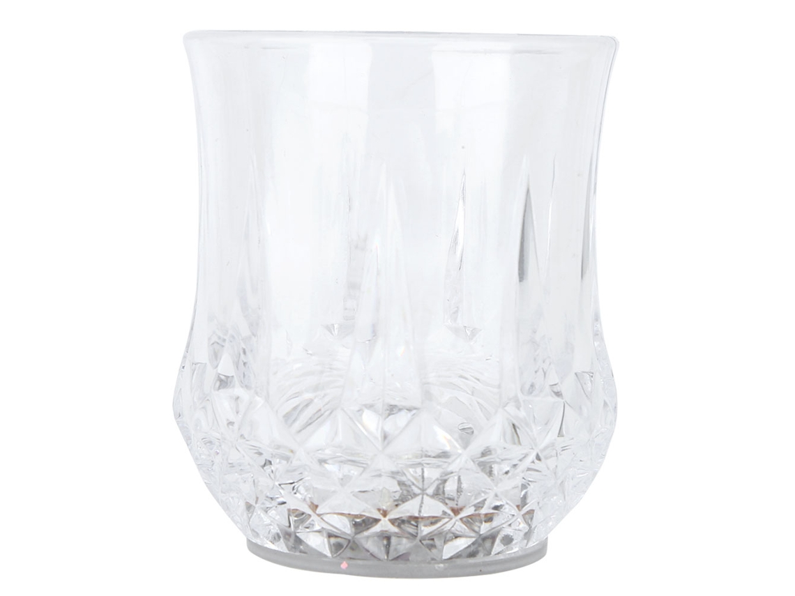Caneca de vidro com mudança automática de cor LED para cerveja e uísque