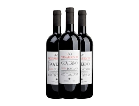 Vinho TERRESCURE Bernardeschi 2.60 Governo All'Uso Toscana (0.75 L - 3 Unidades)