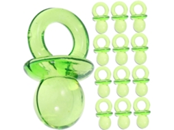 200 Mini Chupetas De Acrílico Transparente Para Decoração De Chá De Bebê, Enfeites Versáteis Para Me Gokoco
