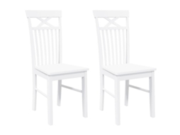 Dining Chair, Dining Chairs Vidaxl Branco Borracha (n/a)