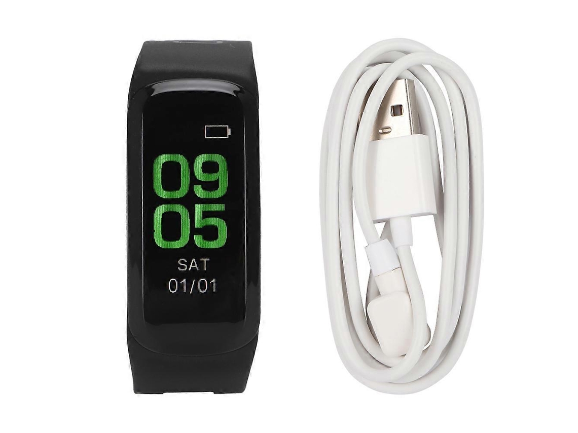 Relógio Inteligente F4 Bt4.0 Monitor De Frequência Cardíaca Pulseira Inteligente À Prova Dágua Preto Jinyubo Store